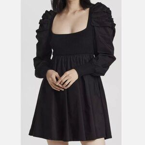 En Saison Ruched Babydoll Dress